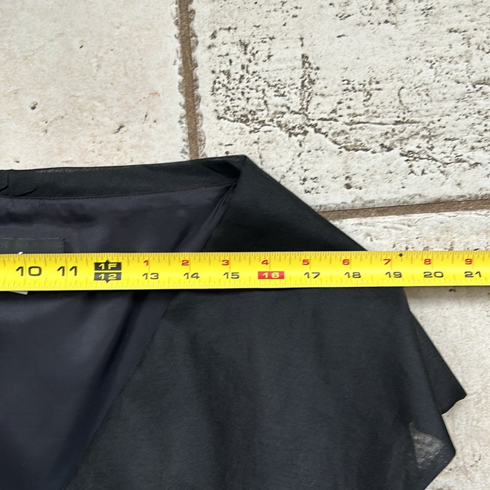 Vintage silk abs evening dress size 8 - Picture 9 of 13